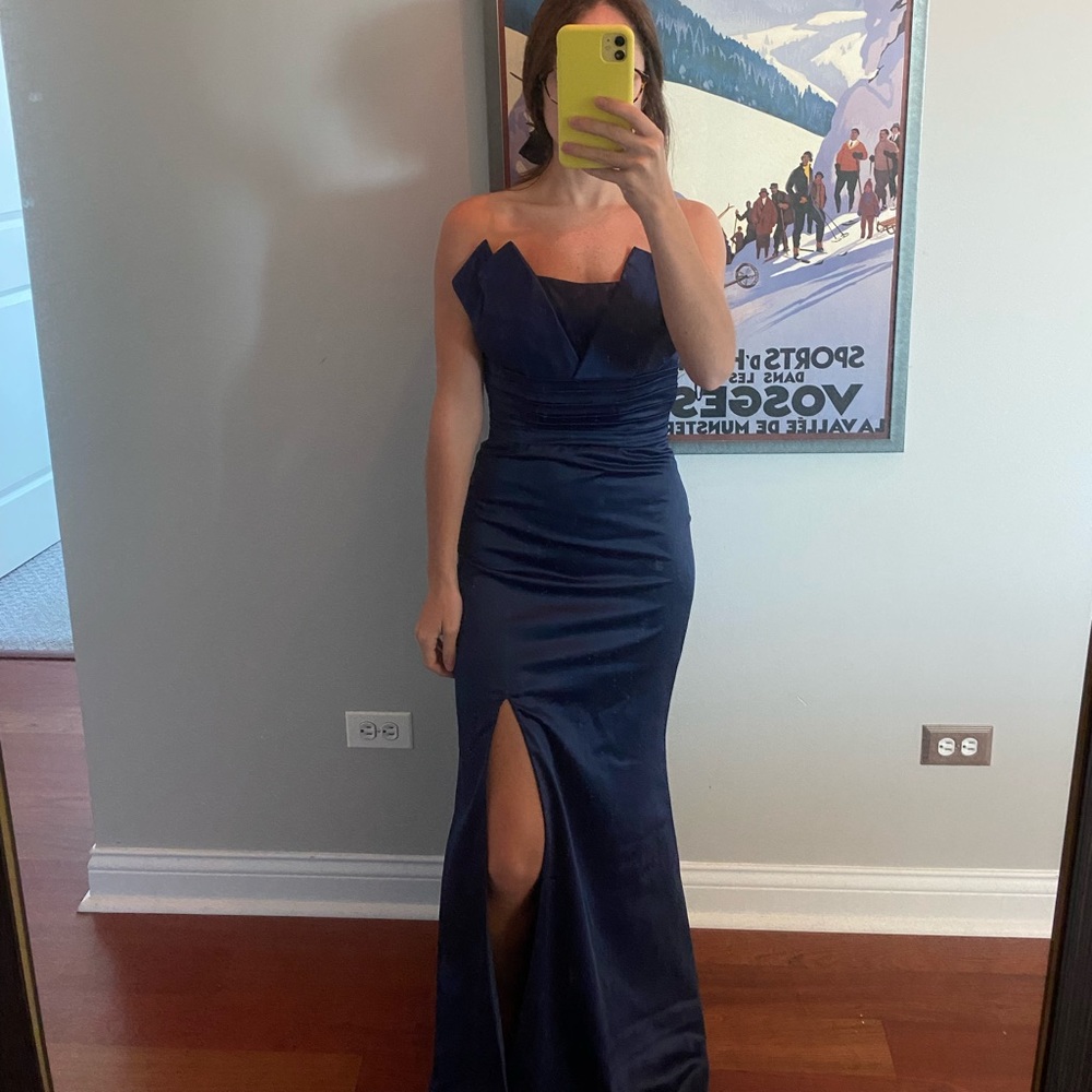 Formal Navy Blue Gown